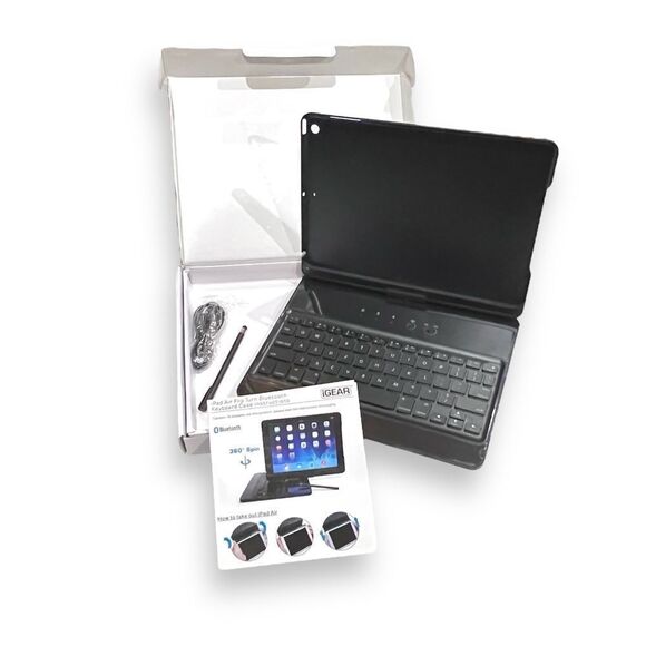 iPad Air Flip Turn Keyboard Case by iGEAR NWT - Picture 11 of 11